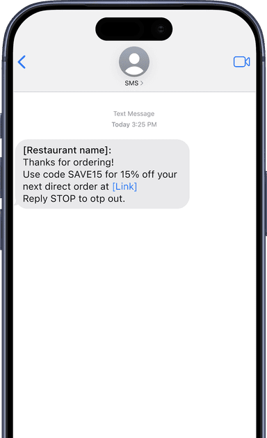 SMS marketing